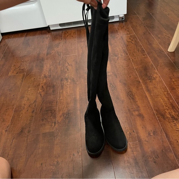 Thermal Lined Over The Knee Women's Boots, Black, US 5.5 (35) - Picture 13 of 14